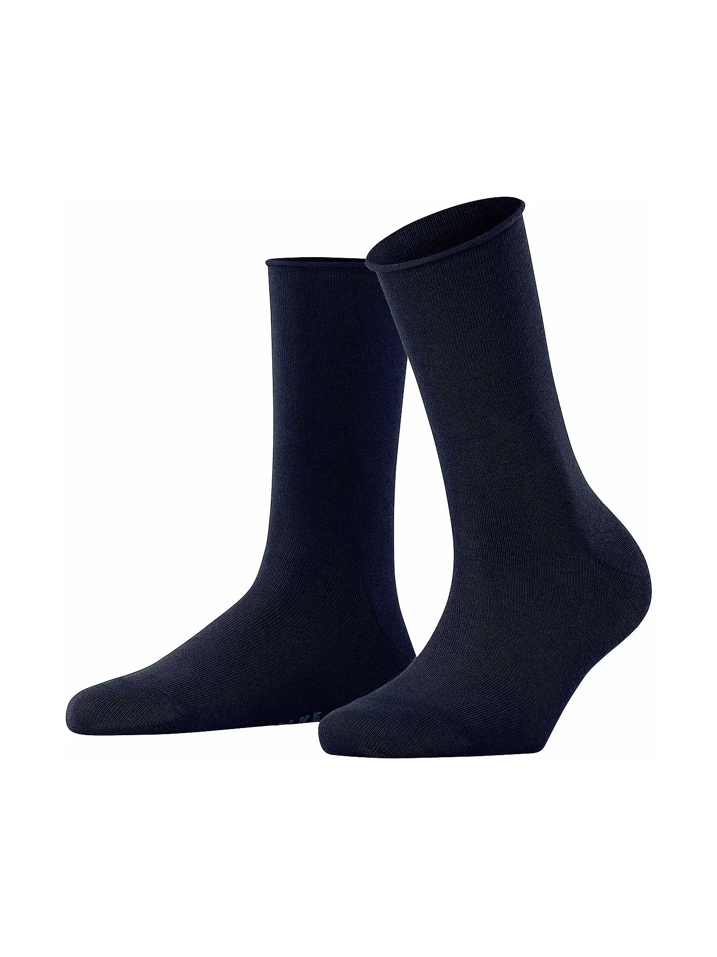 FALKE | Happy Socken 2er Pkg light grey mel. | blau